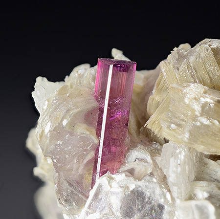 Tourmaline var. Elbaite - Himalaya Mine, Gem Hill, Mesa Grande Mining District, San Diego County, California, USA