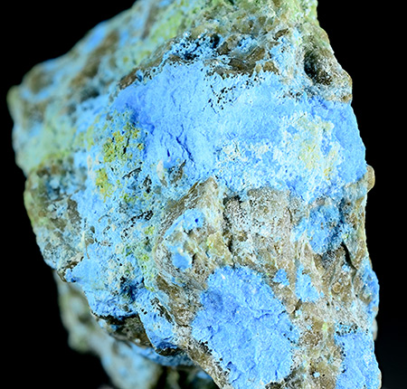 Ceruleite - Emma Luisa mine - Guanaco - Santa Catalina - Antofagasta prov. - Antofagasta reg. - Chile (Type Locality)