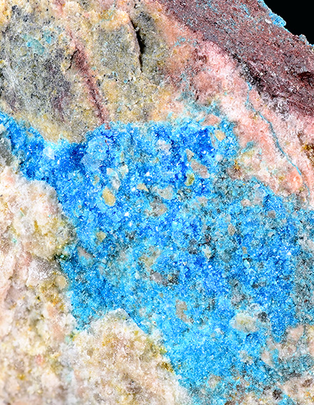 Papagoite (TL) - New Cornelia Mine, Ajo, Little Ajo Mountains, Ajo Mining District, Pima Co., Arizona, USA