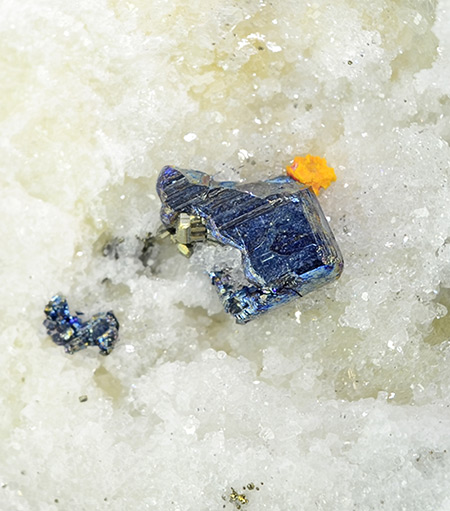 Baumhauerite  - Lengenbach Quarry - Binnatal - Wallais - Switzerland (Type Locality)
