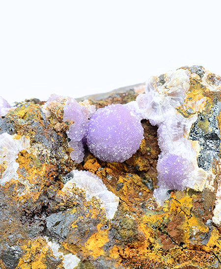 Strengite - Leve�niemi Mine, Svappavaara, Kiruna district, Kiruna, Norrbotten, Sweden
