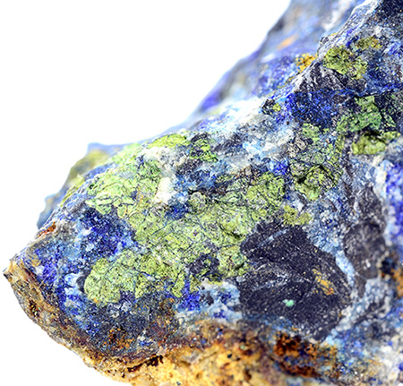 Cuproromeite (Partzite) - Lanwehr quarry, M�schede, Arnsberg, North Rhine-Westphalia, Germany
