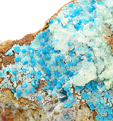 Devilline -  Jean Baptiste Mine, Kamariza Mines, Agios Konstantinos, Lavrion mining district, Lavreotiki, East Attica, Attica, Greece