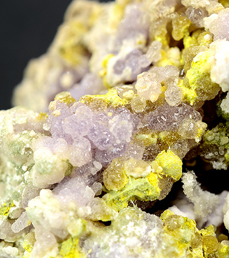 Coquimbite - Grotta dell'Allume, Faraglione Nico, Faraglioni di Levante, Porto Levante, Vulcano Island, Lipari, Eolie Islands, Messina Province, Sicily, Italy