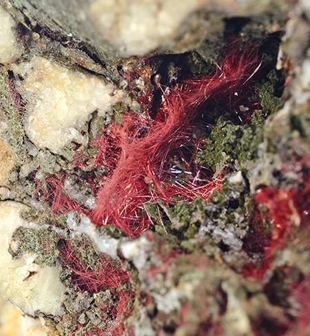 Cuprite var. Chalcotrichite - Botes - Hungary