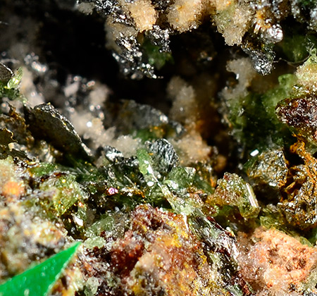 Mandarinoite - De Lamar Mine, De Lamar Mining District, Owyhee Co., Idaho, USA