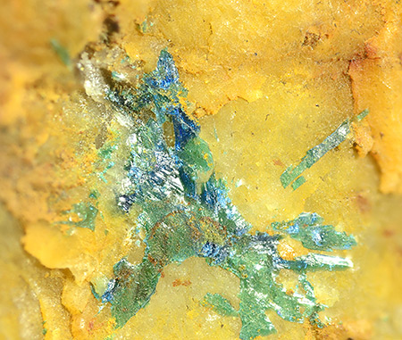 Mrazekite - Rainer mining field, Podlipa deposit, Ľubietov�, Bansk� Bystrica District, Bansk� Bystrica Region, Slovakia (Type Locality)