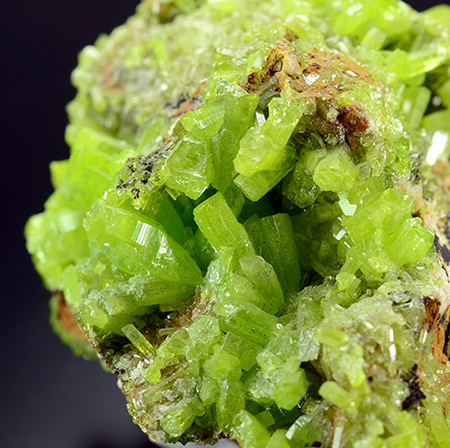 Pyromorphite - Daoping Mine - Gongcheng Co. - Guilin pref.- Guangxi Zhuang Autonomous Region - China