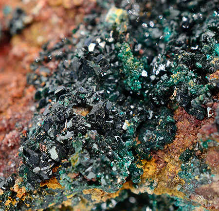 Herbertsmithite - San Francisco Mine - Sierra Gorda - Antofagasta . Chile (TYPE LOCALITY)
