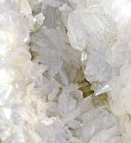 Tunisite with Baryte - Condorcet, Nyons, Dr�me, Rh�ne-Alpes, France