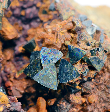 Cronstedtite - Brunita open pit, Sierra Minera de Cartagena-La Uni�n, La Uni�n, Murcia, Spain
