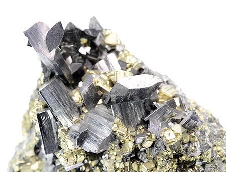 Enargite - Quiruvilca Mine, Quiruvilca District, Santiago de Chuco Province, La Libertad, Peru