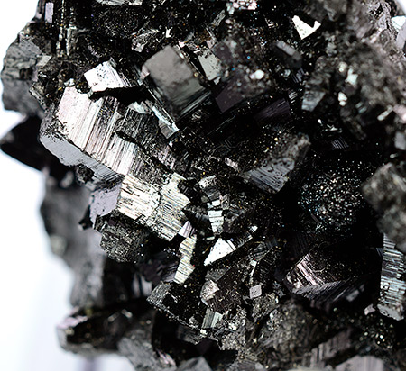 Braunite - N'Chwaning II Mine, Kalahari manganese fields, Northern Cape Province, South Africa