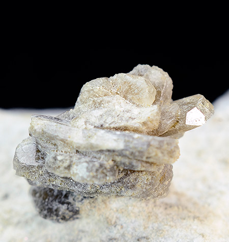 Howlite on Anhydrite - Bras d'Or Lake - Iona - Cape Breton Nova Scotia - Canada