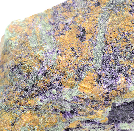 Huanghoite-(Ce) - East Mine, Bayan Obo deposit, Bayan Obo, Bayan Obo mining district, Baotou City, Inner Mongolia, China