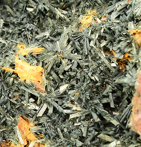 Parasymplesite - Ojuela Mine, Mapim�, Mapim� Municipality, Durango, Mexico