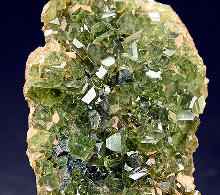 Ludlamite - Blackbird Mine, Blackbird mine complex, Blackbird Mining District, Lemhi Co., Idaho, USA