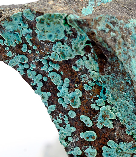 Mcguinnesite with Vuagnatite - Copper King Mine, Red Mountain, Red Mountain District, Mayacmas Mts , Mendocino Co., California, USA (Type Locality)