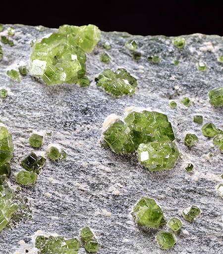 Demantoide - Sferlun mine, Malenco Valley, Sondrio Province, Lombardy, Italy