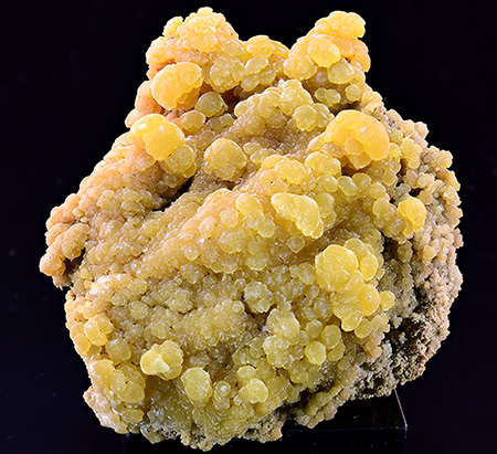 Mimetite -  San Pedro Mine, San Pedro Corralitos, Casas Grandes Municipality, Chihuahua, Mexico