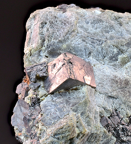 Cobaltite - Brazil Lake occurrence, Espanola, Foster Township, Sudbury District, Ontario, Canada