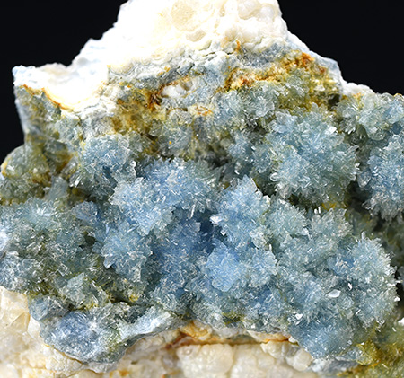 Vauxite - Siglo Veinte Mine, Llallagua, Rafael Bustillo Province, Potos� Department, Bolivia (Type Locality)