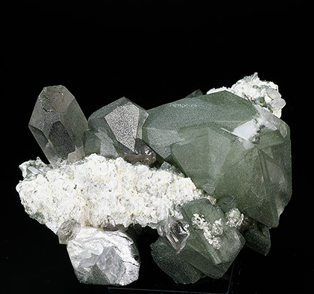 K Feldspar var Adularia - Gletsch, Furka pass area, Oberwald, Obergoms, Goms, Valais, Switzerland