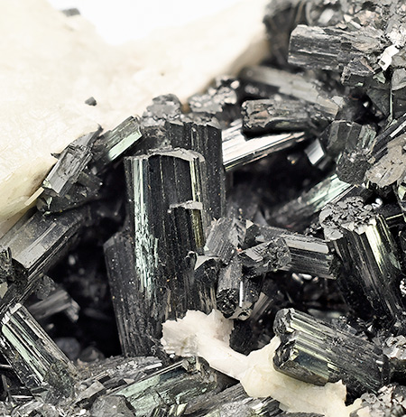 Manganite - Manganese deposit, Ilfeld, Harztor, Nordhausen, Thuringia, Germany (TL)