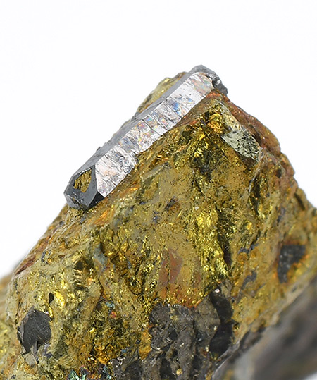 Eskolaite - Keretti Mine, Outokumpu mining district, Outokumpu, North Karelia, Finland (Type Locality)