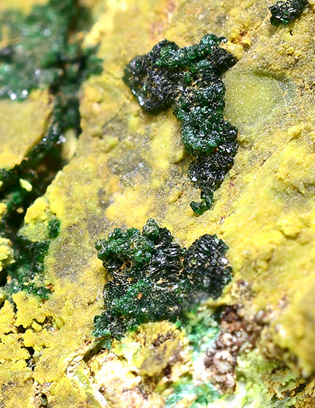 Glaukosphaerite - Widgiemooltha, Coolgardie Shire, Western Australia, Australia