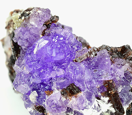 Coquimbite with R�merite - Monte Arsiccio Mine, Sant'Anna di Stazzema, Stazzema, Lucca Province, Tuscany, Italy