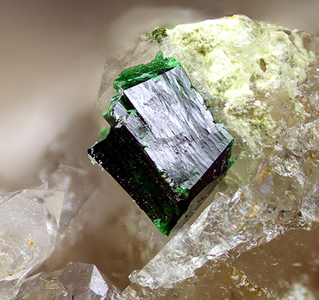 Namibite -  Mesopotamia 504 Farm, Mesopotamia copper valley, Khorixas, Kunene Region, Namibia (TL)