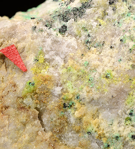 Carlfriesite -  Bambollita Mine, Moctezuma, Moctezuma Municipality, Sonora, Mexico (TL)