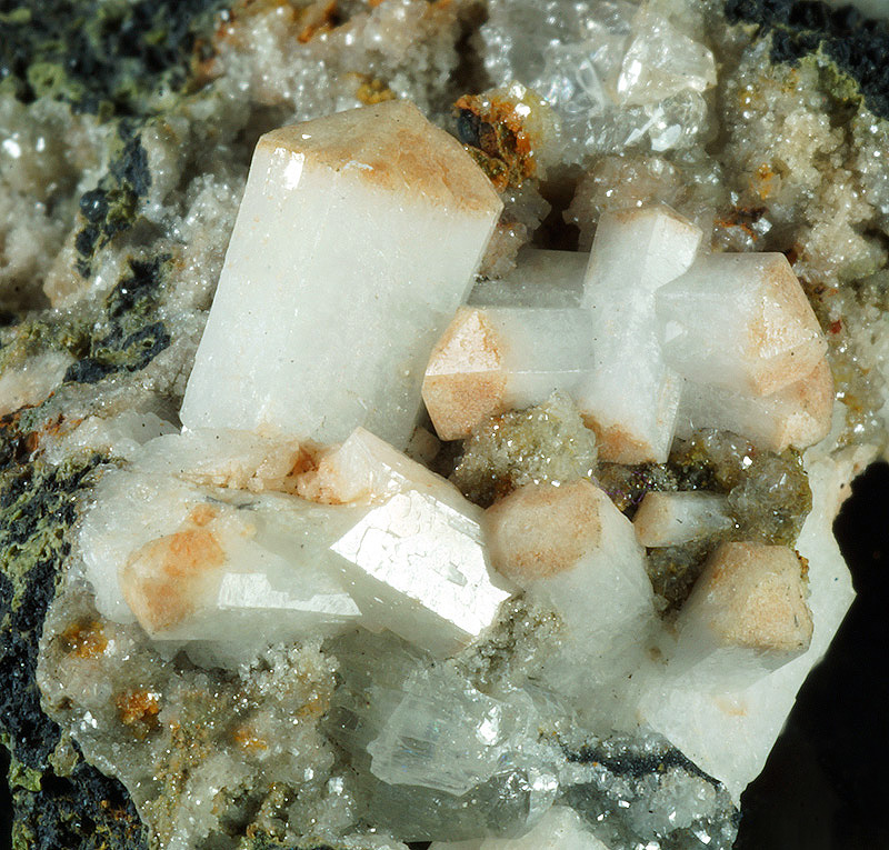Aragonite var. Tarnowitzite, Tsumeb mine, Tsumeb, Otjikot, Namibia