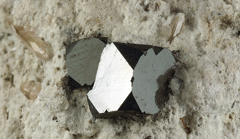 Bixbyite and Topaz - Thomas Range - USA