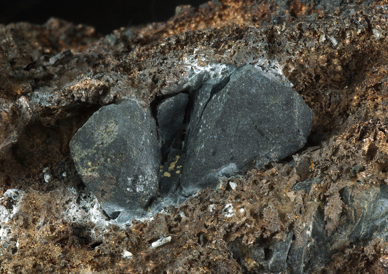 Acanthite, Quartz - Uchucchacua mine, Oyon, Peru