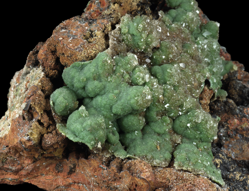 Conichalcite - Ojuela Mine, Mapimi, Durango, Mexico