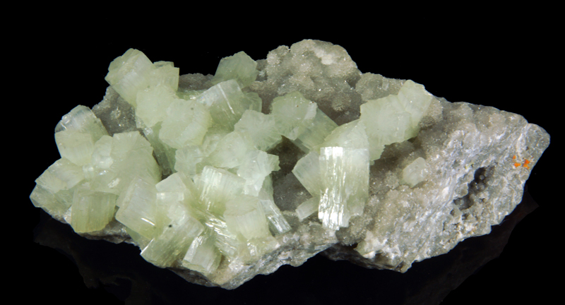 Aragonite - Giumentaro mine, Agrigento, Sicily, Italy