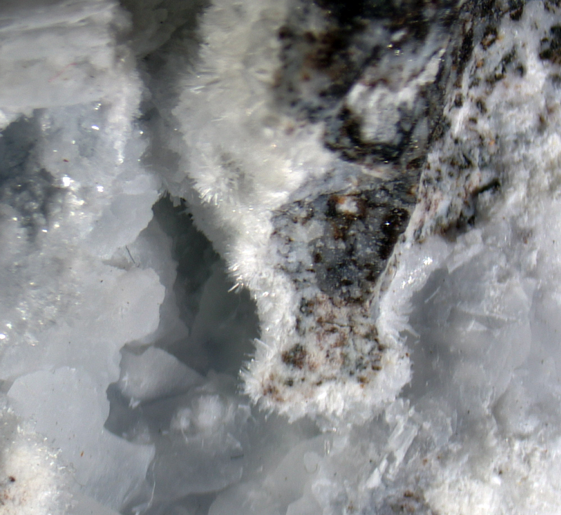 Portlandite - Bellerberg volcano, Ettringen, Rhineland-Palatinate, Germany