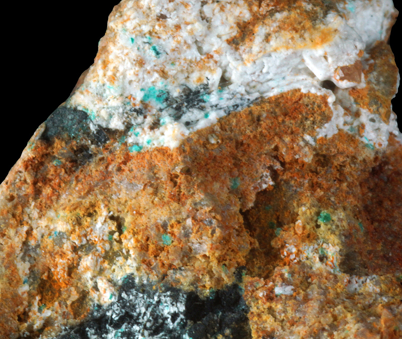 Gordaite (TL), Schwarzenbergite, Paratacamite - Sierra Gorda, ,Antofagasta, Chile
