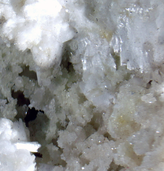 Gibbsite - Saga Pearl quarry, Tvedalen, Vestfold, Norway