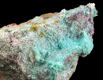 Chrysocolla - Eagle Eye mine, La Paz Co., Arizona, USA