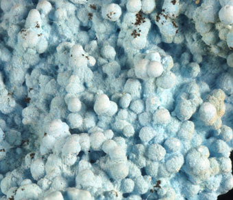 Plancheite and Unknown - Tantara mine, Shinkolobwe, Haut Katanga, Democratic Rep. of Congo