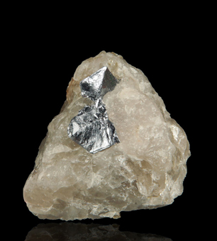 Molybdenite - Moly Hill mine, La Motte, Quebec, Canada