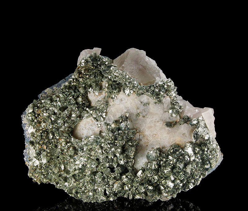 Marcasite, Fluorite, Galena - Moscadroxius-Genna Tres Montis mine, Silius, Sardinia, Italy