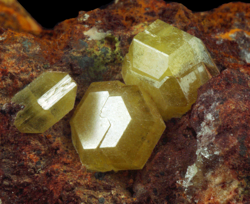 Mimetite - Mt Bonnie, Groove Hill, Northern Territory, Australia