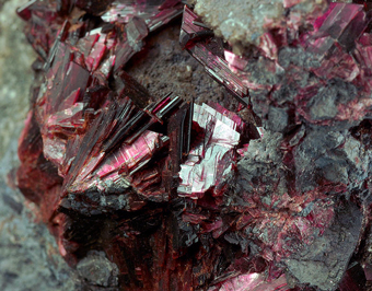 Erythrite xx - Bou Azer, Souss-Massa-Dra� Region, Morocco