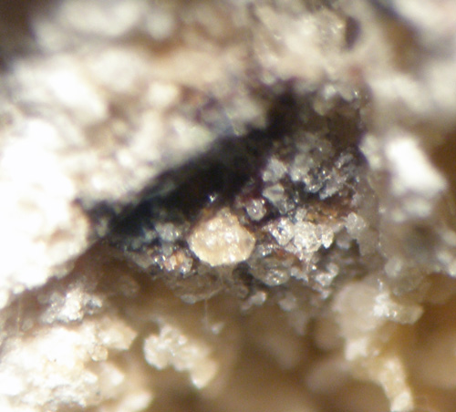 Pyrophanite, Richterite and Spessartite - Prabornaz Mine, Saint-Marcel, Aosta Valley, Italy