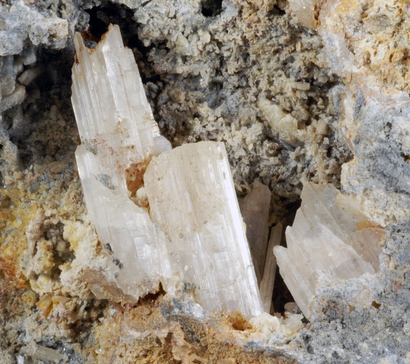 Cerussite - Monteponi Mine. Monteponi - Sardinia, Italy