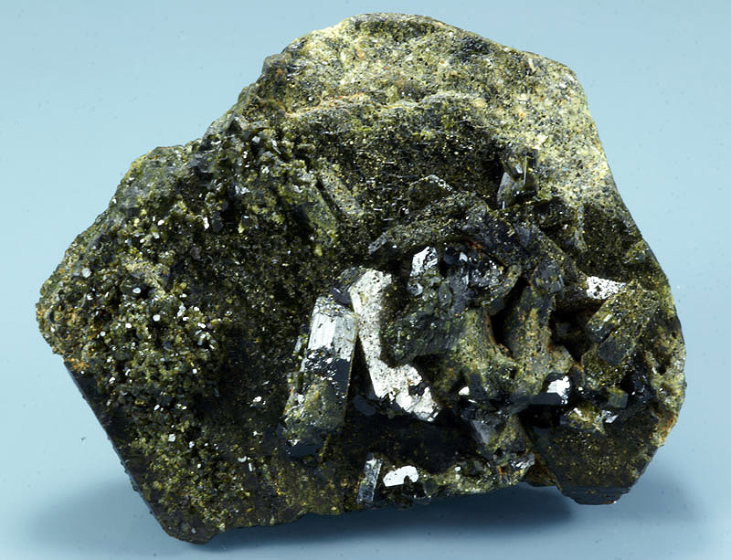 Epidote, Raskoh Mts., Balochistan, Pakistan
